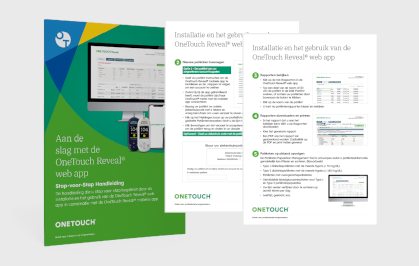 Gebruik van de OneTouch Reveal® App​