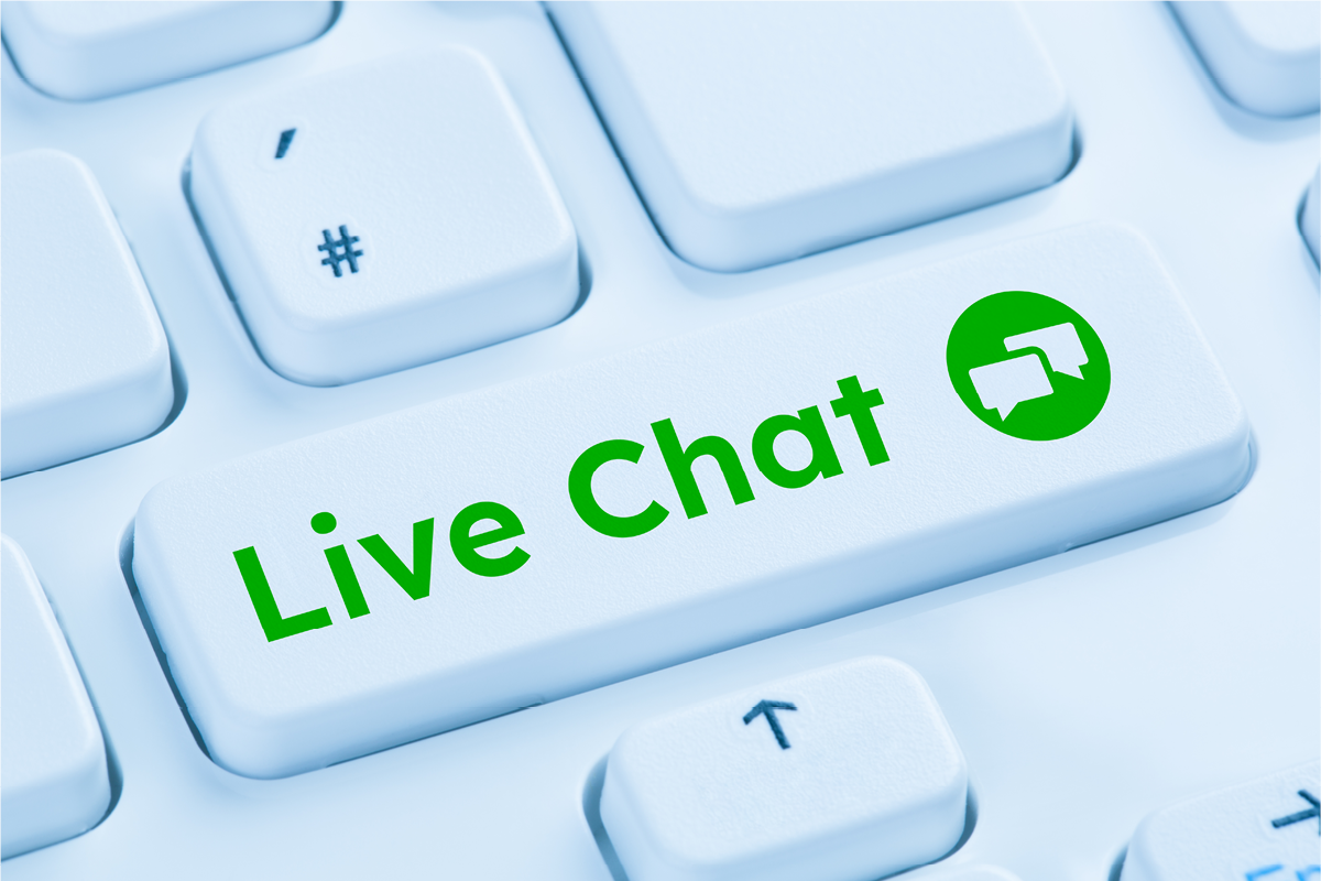 Krijg ondersteuning van onze OneTouch® klantendienst via Live Chat tijdens de kantooruren