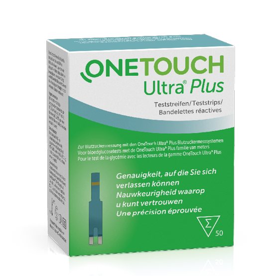 OneTouch Ultra® Plus strips doosje