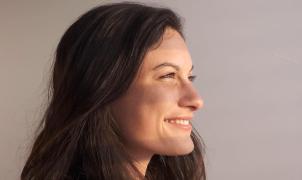 Lachende vrouw