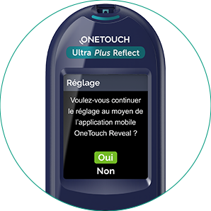 Configurez votre lecteur de glycémie