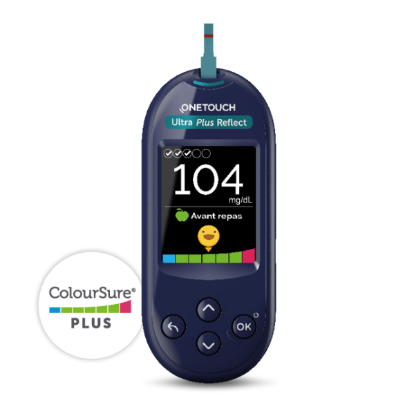 Lecteur OneTouch Ultra Plus Reflect® ColourSure